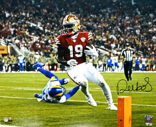 Deebo Samuel Autographed San Francisco 49ers 16x20 Running Photo- Fanatics