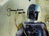 Jeremy Bulloch Autographed Boba Fett In Cantina 11x14 Photo- JSA *Black