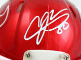 Andre Johnson Autographed Houston Texans Flash Speed Mini Helmet-JSA W *White