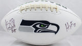 Kenny Easley Autographed Seattle Seahawks HOF 17 Logo Football- JSA Witness Auth