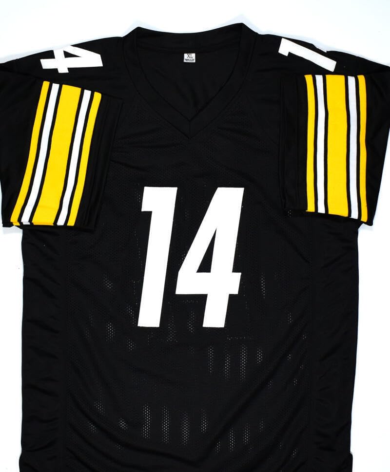George Pickens Autographed Black Pro Style Jersey - JSA *Black