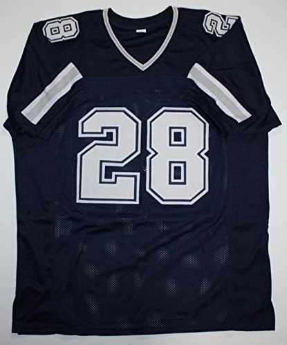 Darren Woodson Autographed Blue Dbl Stitch Pro Style Jersey *8- JSA Witness Auth