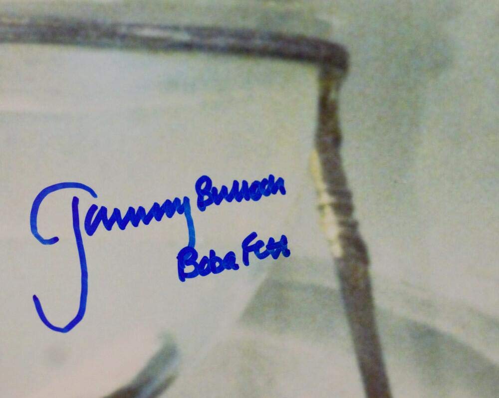 Jeremy Bulloch Signed Boba Fett 16x20 In Cantina Photo - JSA Auth *Blue