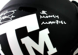 Johnny Manziel Signed Texas A&M Eclipse Authentic Helmet w/ 3 Insc - JSA W Auth