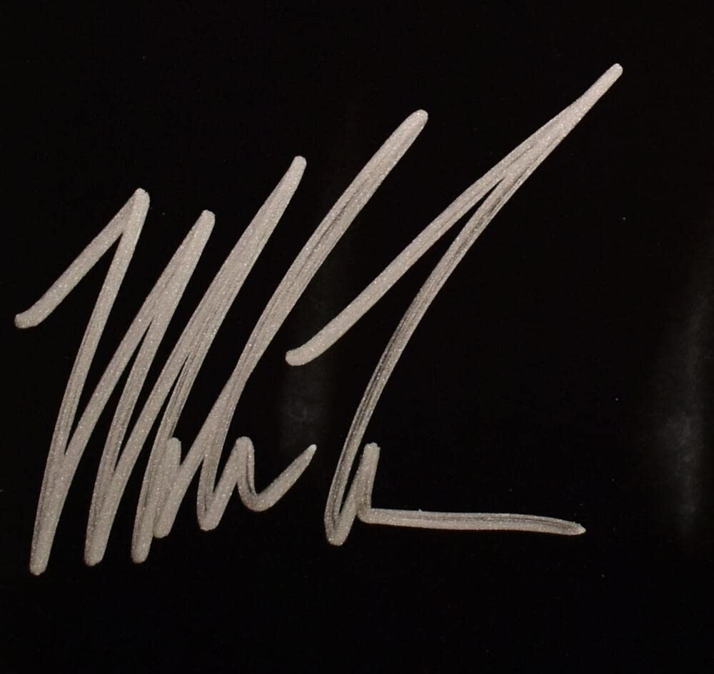 Mike Tyson Autographed 16x20 Spotlight Ring Photo- Beckett W Holo *Silver *Top