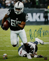 Amari Cooper Autographed Raiders 16x20 Against Texans PF. Photo- JSA W Auth
