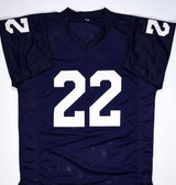 John Cappelletti Autographed Blue College Style Jersey w/Heisman- Beckett Holo