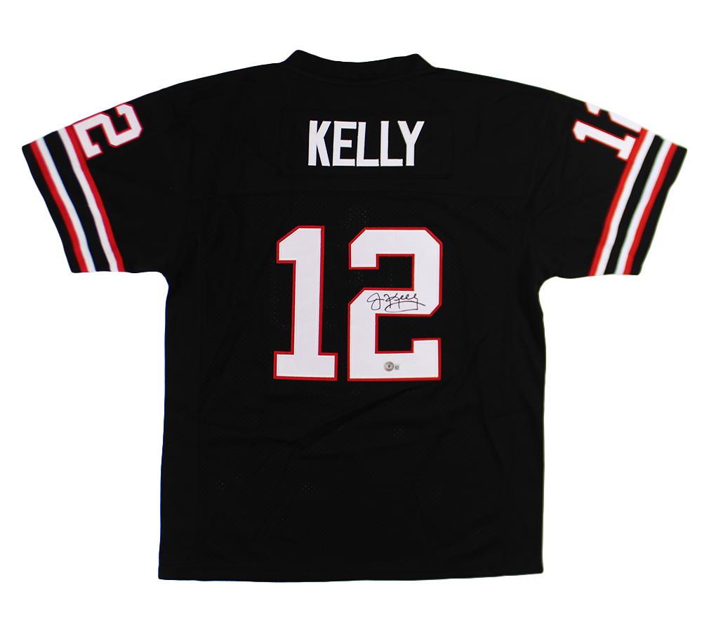 Jim Kelly Autographed Houston Gamblers Authentic Home Jersey