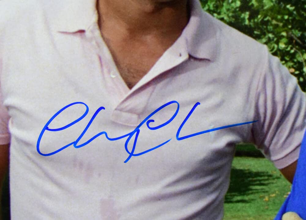 Chevy Chase Autographed 16x20 Caddyshack Photo- Beckett W Hologram *Blue