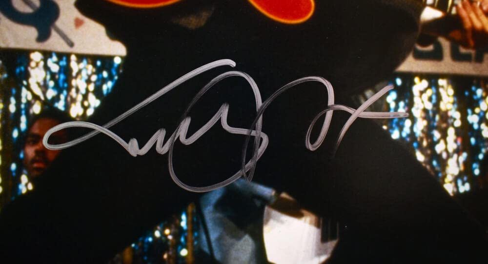 Michael J. Fox Autographed Back to the Future 16x20 Guitar Photo- Beckett W Holo