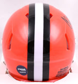 Clay Matthews Autographed Cleveland Browns 75-05 Speed Mini Helmet- Prova *Black