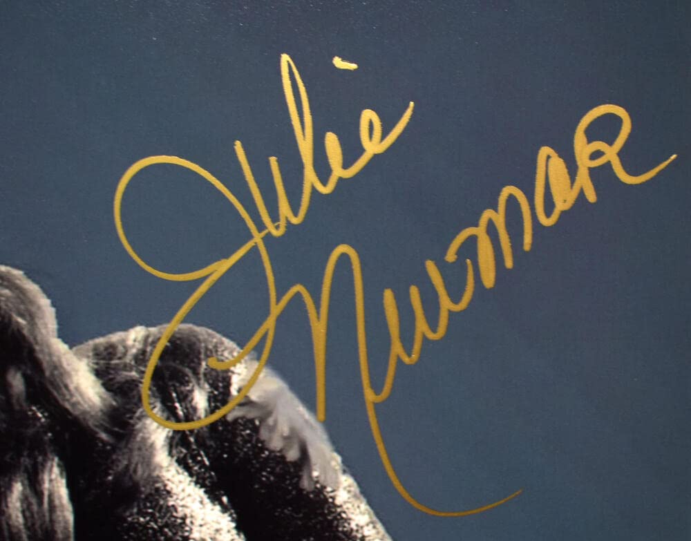 Julie Newmar Autographed 11x14 Catwoman Lean Photo -Beckett W Hologram *Gold