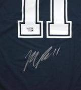 Micah Parsons Autographed Dallas Cowboys Nike Blue Game Jersey- Fanatics *Silver
