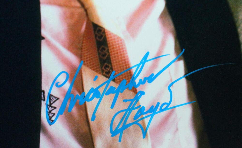 Christopher Lloyd Signed 16x20 Photo Back to the Future Close Up- JSA Auth *Blue