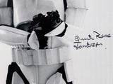 Quentin Pierre Autographed 11x14 Photo From Movie w/ Stormtrooper- JSA Auth *Blk