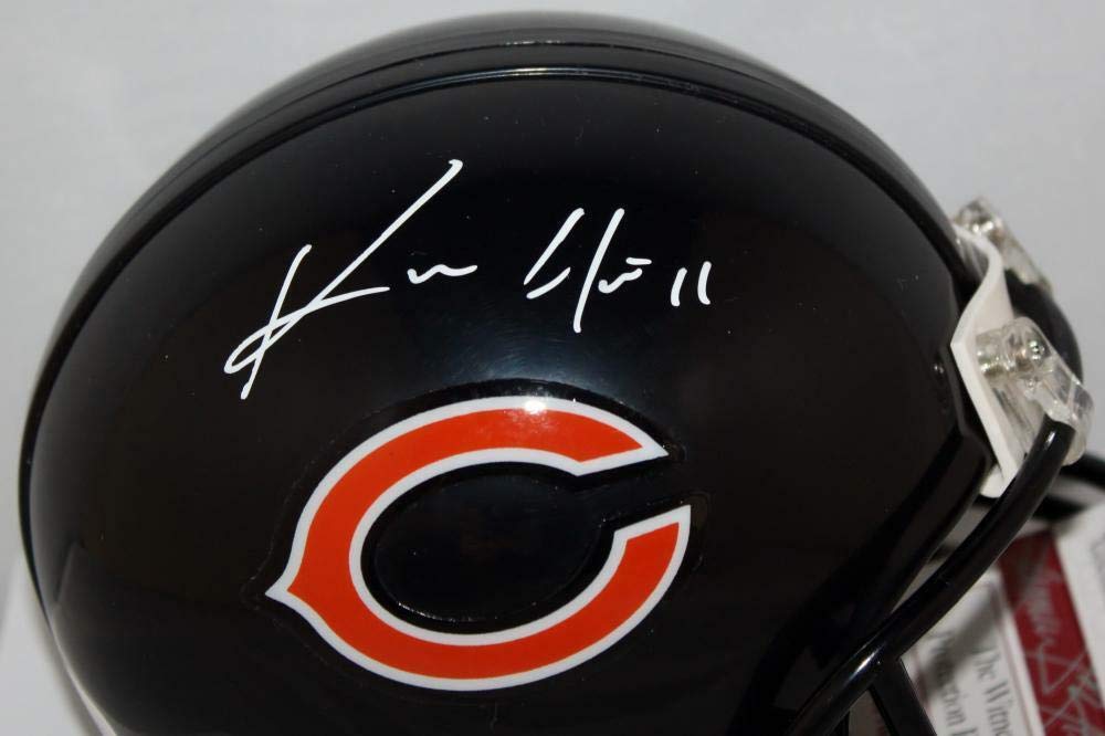Kevin White Autographed Chicago Bears #11 *white* Mini Helmet- JSA Witness Auth