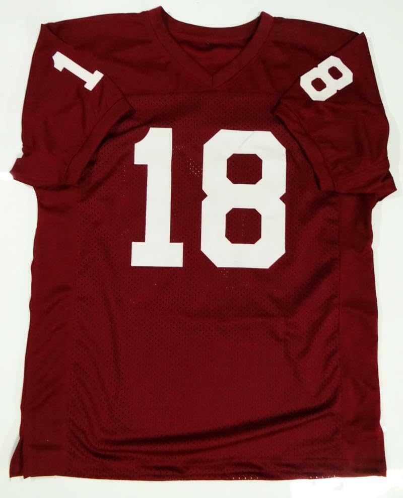 Germaine Gresham Autographed Maroon College Style Jersey- JSA Auth *8