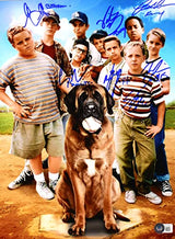 The Sandlot Autographed 11x14 Hercules Photo w/7 Actors -Beckett W Hologram