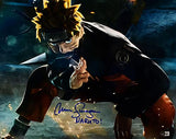 Maile Flanagan Autographed Naruto 16x20 Photo - Beckett W Hologram *Blue