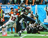 DK Metcalf Autographed Seattle Seahawks 8x10 v. Bengals FP Photo-Beckett W Holo