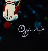 Ozzie Smith Autographed St. Louis Cardinals 8x10 Flip Photo- Fanatics *White