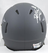Dallas Goedert Autographed Philadelphia Eagles Slate Speed Mini Helmet- Fanatics