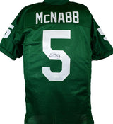 Donovan McNabb Autographed Light Green Pro Style Jersey- JSA W *Black