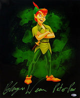 Blayne Weaver Autographed Peter Pan 16x20 Photo- Beckett Authenticated *Green