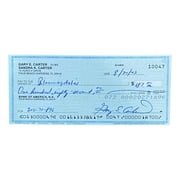 Gary Carter Montreal Expos Signed Bank Check #10047 BAS - Sports Integrity