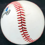 Bubba Church Autographed Official NL Baseball Philadelphia Phillies, Cincinnati Reds Beckett BAS #V68308