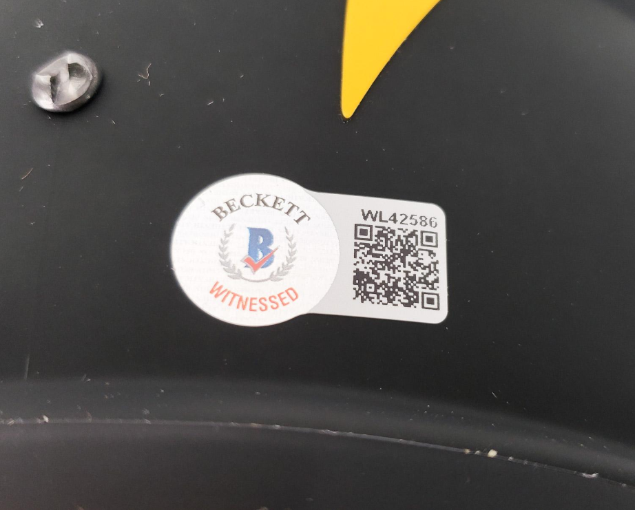 Justin Herbert "2020 NFL ROY" Signed Full Size Replica Los Angeles Chargers Eclipse Speed Helmet - BAS