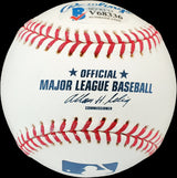 Bill Lillard Autographed Official MLB Baseball Philadelphia A's "Short Stop Philadelphia A's 1939 & 40" Beckett BAS #V68336