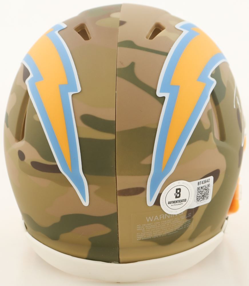 Derwin James Jr. Autographed Los Angeles Chargers Mini Helmet - BAS