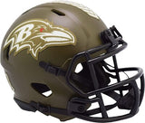 Baltimore Ravens STS22 Speed Mini Football Helmet