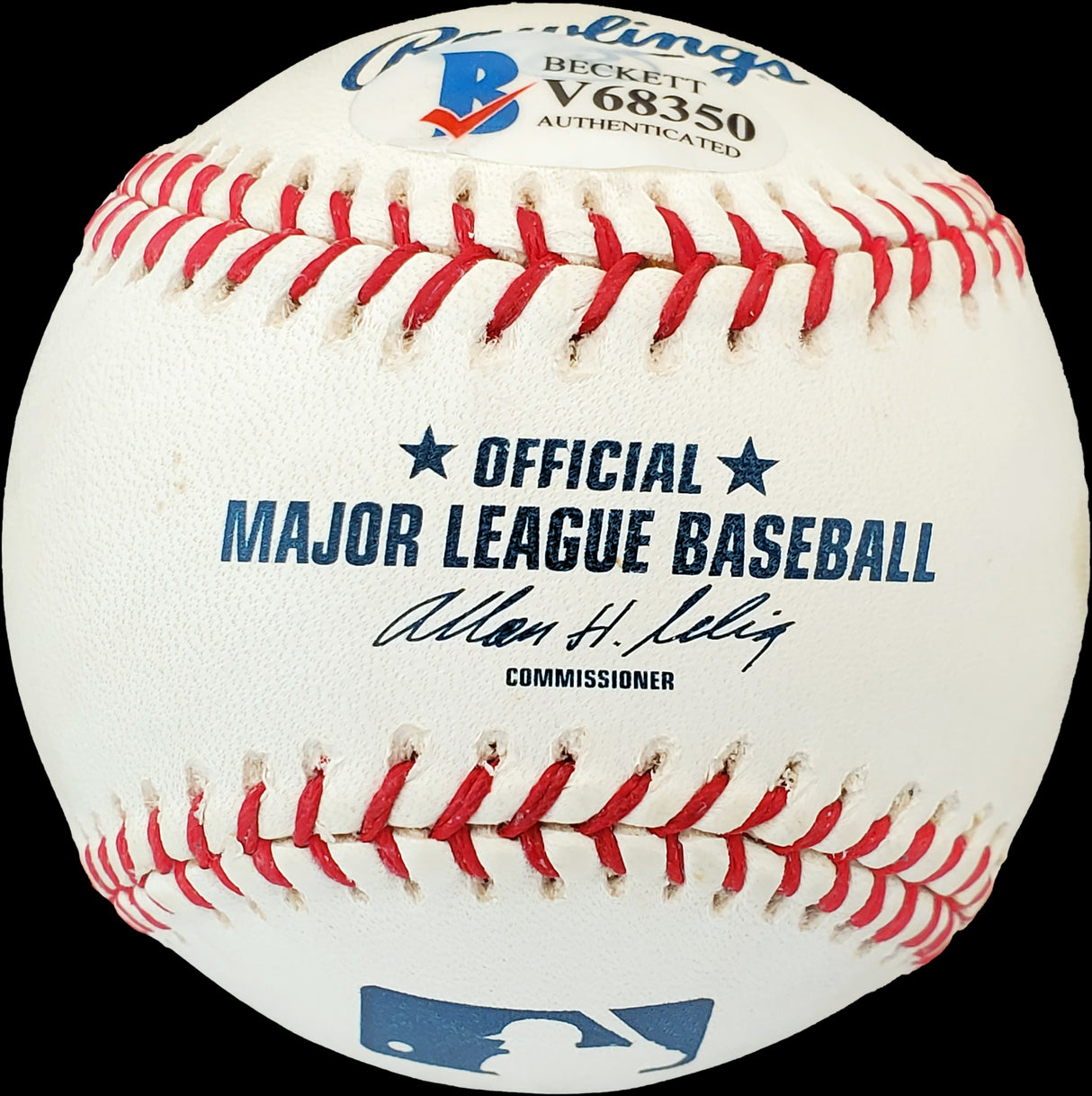 Dick Adams Autographed Official MLB Baseball Philadelphia A's "#6 Phila. A's 1947" Beckett BAS #V68350