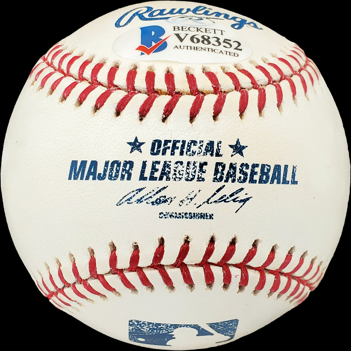 Bob Bobby Del Greco Autographed Official MLB Baseball New York Yankees, Philadelphia Phillies Beckett BAS #V68352