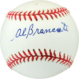 Al Brancato Autographed Official AL Baseball Philadelphia A's Beckett BAS #V68357