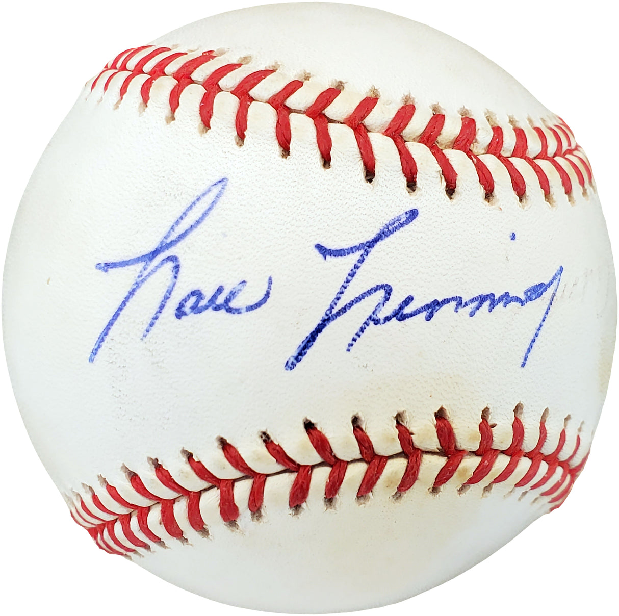 Lou Limmer Autographed Official NL Baseball Philadelphia A's Beckett BAS #V68362