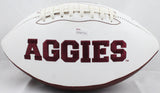 Michael Bennett Martellus Bennett Signed Texas A&M Logo Football- JSA W Auth