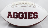 Michael Bennett Martellus Bennett Signed Texas A&M Logo Football- JSA W Auth