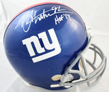 Michael Strahan Autographed New York Giants F/S Helmet w/HOF - JSA W