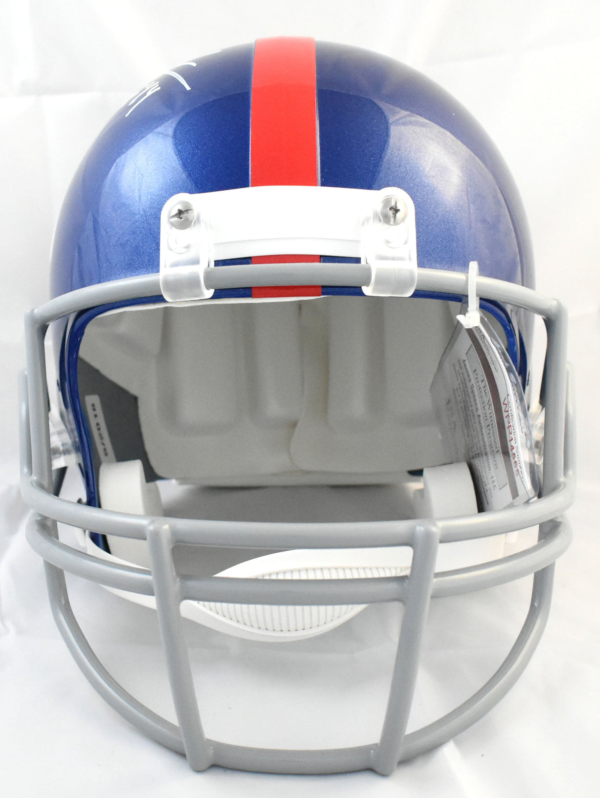 Michael Strahan Autographed New York Giants F/S Helmet w/HOF - JSA W