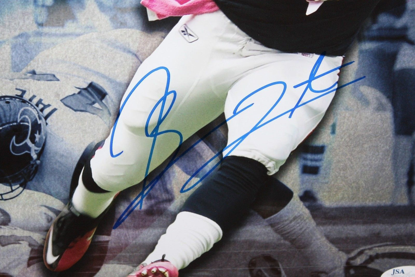 Arian Foster & Ben Tate Autographed 16x20 Multi Shot Photo- JSA Authenticate