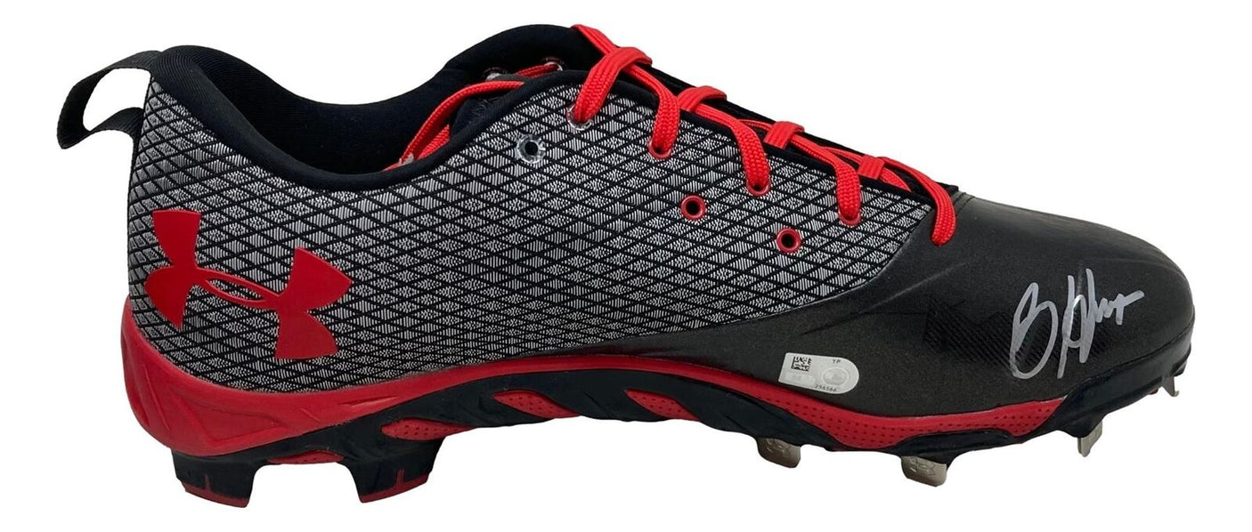 Bryce Harper Signed Pair of Game Issued Phillies Under Armor Cleats Fanatics