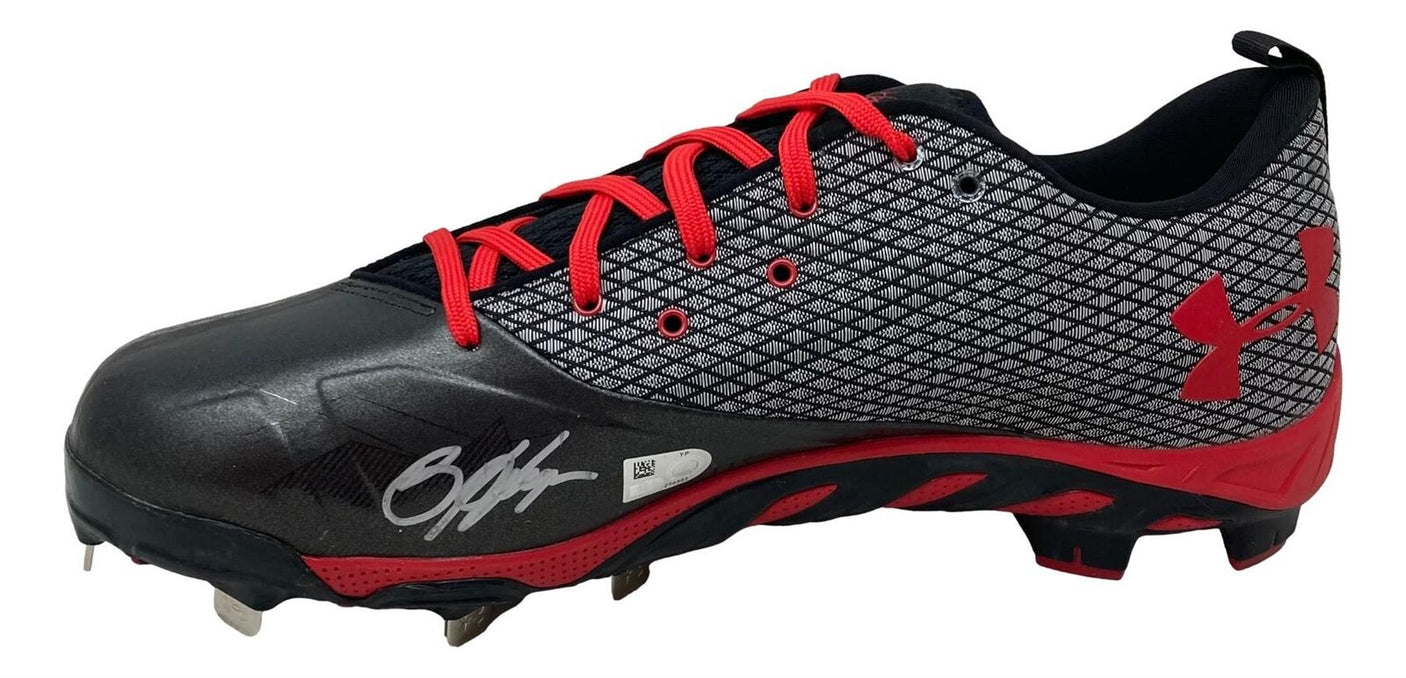 Bryce Harper Signed Pair of Game Issued Phillies Under Armor Cleats Fanatics