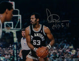 Artis Gilmore Signed Spurs 16x20 Looking to Pass Photo W/HOF- Jersey Source Auth