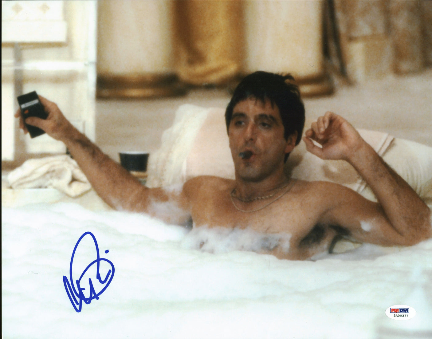 Al Pacino Scarface Signed 11x14 Photo Auto Graded Gem Mint 10! PSA Itp #5A00377