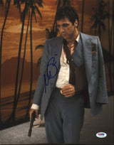 Al Pacino Scarface Signed 11x14 Vertical Photo Auto 10! PSA/DNA Itp #5A00528