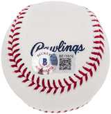 Vladimir Guerrero Sr. Autographed Official HOF Logo Baseball Montreal Expos Beckett BAS Stock #203454