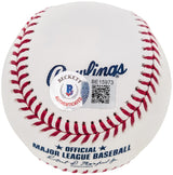 Vladimir Guerrero Sr. Autographed Official MLB Baseball Montreal Expos "HOF 18" Beckett BAS Stock #203455
